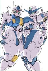 gundam gundam_aerial gundam_suisei_no_majo living_machine mecha mecha_focus mecha_girl mobile_suit notari_tw robot robot_girl tagme x-ex01_gundam_calibarn
