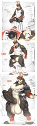 absurd_res anthro balls beak big_balls big_penis bluch_(artist) blush bodily_fluids body_size_growth clothing comic comic_panel cum cum_drip deer dialogue_box dripping ejaculation english_text erection foreskin fur genital_fluids genitals glans grey_body grey_fur growth growth_orgasm growth_sequence hair hi_res huge_balls huge_penis humanoid_genitalia humanoid_penis hyper hyper_balls hyper_genitalia hyper_penis jockstrap male mammal medical_instrument multicolored_body multicolored_fur muscle_growth muscular muscular_anthro muscular_arms muscular_male new_world_deer nude orgasm orgasm_face pecs penis precum precum_drip reindeer scientific_instrument size_transformation solo sweat tail text transformation two_tone_body two_tone_fur underwear url vein veiny_penis yellow_beak