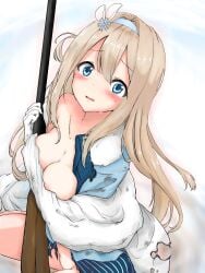 1girls arm_over_breasts belly belly_button blonde_hair blue_eyes blue_jacket blue_shirt blue_skirt blush breasts breasts_out censored convenient_censoring covering_breasts covering_self crying crying_with_eyes_open defeated defeated_heroine dirty_clothing embarrassed embarrassed_nude_female exposed_breasts exposed_pussy exposed_shoulders exposed_torso female female_focus female_only femsub first_person_view forced forced_exposure functionally_nude functionally_nude_female girls'_frontline gloves gun hair_ornament hairband helpless hi_res high_resolution highres imminent_rape imminent_sex jacket kneeling light-skinned_female long_hair looking_at_viewer looking_up looking_up_at_viewer maledom mantle medium_breasts na-code navel nipple_slip nipples no_bra no_panties no_underwear off_shoulder offscreen_character offscreen_male open_mouth partially_clothed pleading_with_her_eyes pussy rifle ripped_clothing scared scared_expression shirt simple_background skirt solo solo_focus suomi_(girls'_frontline) sweat sweating tears tied_hair torn_clothes torn_jacket torn_shirt torn_skirt trying_to_cover_up underwear_removed weapon white_gloves worried worried_expression