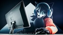 1girls 3d big_breasts chronsnake huge_breasts mal0 malo scp-1471 scp-1471-a scp_foundation skull_head sucking_breasts