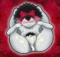 1girls anthro anthrofied anus big_breasts blush breasts chubby chubby_female cum cum_in_pussy electronic_arts fangs female flora_fauna freckles hairy_pussy pale-skinned_female pale_skin plant plants_vs._zombies plants_vs_zombies popcap_games pubes pubic_hair pussy sunflower_(pvz) text vagina vampire vampire_girl vampire_sunflower_(pvz) vivi_(fuk044)