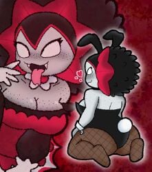 1girls anthro anthrofied big_breasts breasts chubby chubby_female electronic_arts female flora_fauna freckles pale-skinned_female pale_skin plant plants_vs._zombies plants_vs_zombies popcap_games sunflower_(pvz) vampire vampire_girl vampire_sunflower_(pvz) vivi_(fuk044)