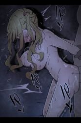 1boy 1girls absurd_res absurdres after_paizuri arm_grab ass big_ass big_breasts blonde_hair blush bouncing_breasts breasts breasts_out completely_nude completely_nude_female convenient_censoring covered_eyes crying cum cum_between_breasts cum_drip cum_in_pussy cum_inside cum_on_ass cum_on_breasts cum_on_lower_body cum_on_thighs cumshot dark-skinned_male dark_room doggy_style exposed_breasts exposed_pussy exposed_torso faceless_male female femsub forced forced_exposure forced_nudity hair_over_eyes heavy_breathing helpless hi_res high_resolution highres indoors inuyama_aoi kidnapped large_ass large_breasts light-skinned_female long_hair male maledom messy_hair motion_lines nipples nude nude_female open_mouth penis pounding pussy rape restrained restrained_arms rough_sex scared scared_expression sex shiwashiseika side_ponytail standing standing_sex steam steaming_body sweat sweating taken_from_behind tears thighs tied_hair vaginal_penetration worried worried_expression yurucamp