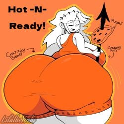 1girls big_ass big_breasts big_butt big_thighs cleavage cleavage_cutout closed_eyes curvaceous curvaceous_ass curvaceous_body curvaceous_female curvaceous_figure curvaceous_hips curvaceous_thighs curves curvy curvy_body curvy_female curvy_figure curvy_hips enormous_ass enormous_breasts enormous_butt enormous_thighs enormous_tits female female_focus female_only giant_ass giant_breasts giant_thighs gigantic_ass gigantic_breasts happy happy_female huge_ass huge_breasts huge_butt huge_thighs hyper hyper_ass hyper_breasts hyper_butt large_ass large_breasts large_butt large_thighs little_caesars long_hair massive_ass massive_boobs massive_breasts massive_butt massive_thighs massive_tits open_mouth orange_clothes orange_clothing orange_dress pizza plump plump_ass plump_boobs plump_breasts plump_butt plump_thighs solo solo_female solo_focus spear thicc thicc_ass thicc_breasts thicc_thighs thick thick_ass thick_hips thick_legs thick_thighs thighs tongue very_long_hair voluptuous voluptuous_body voluptuous_female white_body white_hair white_shirt