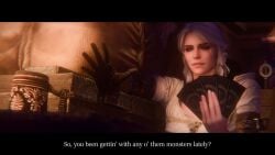 3d 3d_animation animated animation ass balls ballsack bare_arms bare_ass bare_back bare_breasts bare_chest bare_legs bare_midriff bare_shoulders bare_thighs barefoot breasts breasts_out cd_projekt_red ciri climax conversation cum_in_pussy doggy_style dubious_consent english english_dialogue english_subtitles feet female foot_fetish from_behind green_eyes hair hair_bun interspecies ivan_e_recshun katakan light-skinned_female light_skin longer_than_30_seconds mept44 moan moaning moaning_in_pleasure monster monster_cock monster_on_female multiple_angles naked naked_female nude nude_female on_floor on_knees pale-skinned_female pale_skin penetration pixiewillow rippling_ass sex short_video shorter_than_one_minute soles sound sound_effects subtitled tagme tavern teasing testicles the_witcher the_witcher_(series) the_witcher_3:_wild_hunt toes toes_scrunch toes_spread vagina vaginal_penetration vaginal_sex video video_game_character video_game_franchise video_games voice_acted white_hair