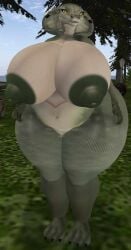 big_ass big_breasts breasts bubble_butt cleavage female ferialexonar huge_ass huge_breasts hyper_ass nipples tagme thick_thighs wide_hips