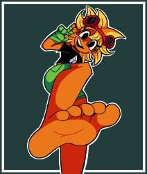 1girls anthro anthrofied ass breasts feet female flora_fauna foot_fetish foot_focus plant plant_girl plant_humanoid plantie plants_vs_zombies popcap_games pussy pvz solar_flare_(peargor) solar_flare_(pvz) sunflower_(pvz)