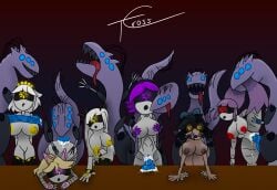 black_hair blonde_hair brainwashed breasts cum cum_in_pussy cyn_(murder_drones) cyntessa_(murder_drones) doll_(murder_drones) hypnosis j_(murder_drones) lizzy_(murder_drones) mind_control murder_drones non-human non-human_penis nude purple_hair robot robot_girl robot_humanoid sentinel_(murder_drones) sex tcross uzi_(murder_drones) v_(murder_drones) white_hair zoophilia