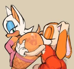 2025 2girls anal anilingus animal_ears anthro anthro_female anthro_on_anthro anthro_only bat bat_girl big_butt blush blushing brown_nose bunny bunny_girl cream_the_rabbit cub eating_ass eating_pussy eyelashes eyeshadow female female/female female_cub female_only fishnets fur furry furry_female furry_only green_eyes lagomorph lesbian lesbian_sex long_ears mammal mobian_(species) older_female older_female_and_younger_female rabbit rabbit_girl rimming rouge_the_bat sega sin-buttons_(artist) small_breasts sonic_(series) sonic_team sonic_the_hedgehog_(series) tagme tan_fur thick thick_butt thick_thighs url video_games wide_hips young young_anthro young_female younger_female yuri