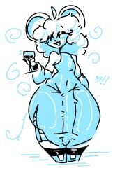 2026 2d big_cock big_dick big_penis clothed cock dick drawing femboy furry furry_only high_resolution junojif long_penis mimi_(junojif) nsfw oc original_character penis rat thick thick_thighs