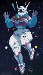 gundam gundam_lfrith gundam_suisei_no_majo living_machine mecha mecha_focus mecha_girl mobile_suit or-fi-s robot robot_girl tagme