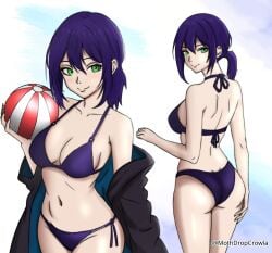 1girls 2d 2d_(artwork) 2d_artwork almost_naked almost_nude alternate_breast_size alternative_hair_color ass ass_cleavage ass_crack back back-tie_bikini back-tie_swimwear back_dimples backboob bare_arms bare_belly bare_butt bare_chest bare_hands bare_hips bare_midriff bare_navel bare_shoulders bare_skin bare_thighs beachball belly belly_bulge belly_button big_breasts bikini bikini_bottom bikini_only bikini_top black_coat black_jacket blue-haired_female blue_bikini blue_bikini_bottom blue_bikini_top blue_hair blue_swimsuit blue_swimwear breasts busty busty_female busty_girl chainsaw_man cleavage closed_mouth_smile coat collarbone curvaceous curvaceous_body curvaceous_female curvaceous_figure curvaceous_hips curvy curvy_ass curvy_body curvy_female curvy_figure curvy_hips digital digital_art digital_drawing digital_drawing_(artwork) digital_media digital_media_(artwork) dimples_of_venus drawing elbows exposed_arms exposed_belly exposed_butt exposed_chest exposed_hips exposed_midriff exposed_navel exposed_shoulders exposed_skin exposed_thighs female female_focus female_only fingernails fingers gluteal_fold green-eyed_female green_eyes groin hair_between_eyes halterneck high_resolution highres hourglass_figure jacket large_boobs large_breasts lean_figure legs_closed legs_together long_hair looking_at_viewer looking_back looking_back_at_viewer median_furrow midriff mostly_nude mothdropcrowla naked naked_female naked_woman narrow_waist navel nearly_nude nipple_bulge nude nude_female nudity off_shoulder open_coat open_jacket ponytail posing posing_for_the_viewer practically_nude reze_(chainsaw_man) short_ponytail shoulder_blades shoulders simple_background slender_body slender_waist slim_waist smile smiley_face smiling smiling_at_viewer solo standing string_bikini swimsuit swimwear thick_ass thick_butt thick_thighs thighs thighs_together upper_body white_background wide_hips