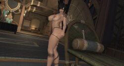 (ffxiv) 1girls ass bimbo body booty breasts catgirl fat female final_fantasy_xiv focus free free_use gpose huge legs light light-skinned long milf miqo'te mother nipple_chain nipple_piercing oiled out pawg plump pose pussy round sexy shiny showing skin tall thick thighs use warrior_of_light_(ff14) whore_of_light