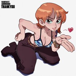 nami (one piece) from one piece by wabewayz