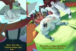 ass big_butt black_penis blacked blacked_tattoo blush boy butt_tattoo cock cum cum_in_ass cum_inside cumflated_belly cumflation dark-skinned_male dialogue fox fox_boy fox_ears fox_humanoid fox_tail large_ass large_penis long_penis male male/male male_only penis shiny_skin silly_the_fox sonic_(series) sonic_the_hedgehog_(series) spade spade_tattoo starstar000 starverstar000 sweaty tattoo tattoo_on_ass tattoo_on_butt white_body white_fur