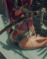 psylocke from marvel by ecksoh