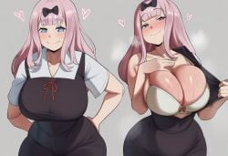 fujiwara chika from kaguya-sama wa kokurasetai ~tensai-tachi no renai zunousen~ by unown18