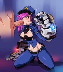 officer vi from league of legends by catunder