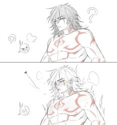 gay honkai:_star_rail mydei_(honkai:_star_rail) phainon_(honkai:_star_rail) riding riding_penis yaoi
