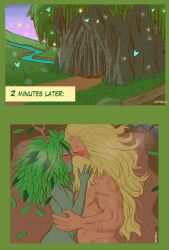 1boy 1girls adventure_time after_sex beard bed bed_sheet bedroom bedroom_sex blonde_hair blonde_hair_male blush breasts breasts_against_chest celebration closed_eyes comic comic_page completely_nude completely_nude_female completely_nude_male cuddling early_pregnancy female finn_the_human green_eyes green_hair green_skin holding holding_partner horn horned_female horned_humanoid horns hotzilla1 hugging huntress_wizard implied_sex kissing larger_male leaf leaf_hair long_hair making_out male muscular muscular_male nude nude_female nude_male pregnant small_breasts smaller_female sweat sweating sweaty sweaty_body very_long_hair wholesome wholesome_sex