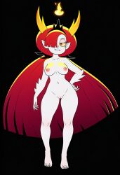 3d 3d_(artwork) ai ai_art ai_generated female hekapoo novelai star_vs_the_forces_of_evil