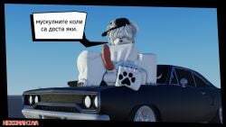 3d furry furry_only male male_only mouse muscle_car nekomaniaa nude roblox roblox_avatar robloxian tagme white_fur