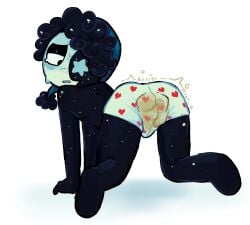 ass ass_focus ass_grab ass_up ass_wiggle astro_(dandy&#039;s_world) balls ballsack black_body blue_face dandy&#039;s_world dick fetish heart heart_boxers keeboreal male male_focus male_only naked naked_male nightcap offering_sex penis pooping_self scat scat_fetish shit shy soiling soiling_bottomwear soiling_underwear star starry_body stars sweat sweating tears tears_in_eyes underwear