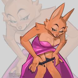 diane foxington from dreamworks by pulred