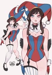 pomni (the amazing digital circus) from glitch productions by kamii momoru