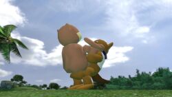 3d animated anthro ball_slap balls balls_deep beach beaver broadside_beach bucky_beaver cum cum_in_pussy cum_inside happy_sex island low_poly no_sound olive_otter otter outdoors outside penis polygonal pussy sfm shipwrecked_64 source_filmmaker stand_and_carry_position standing_sex tagme thefl1ps1de vaginal_penetration video