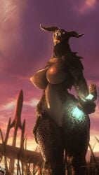 deathclaw from fallout by lamoz571
