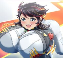 1girls 8boys asian asian_female big_breasts black_hair black_panther_(marvel) blade blade_(marvel_rivals) breasts extreme_size_difference giantess height_difference huge_boobs huge_breasts hulk hulk_(marvel_rivals) iron_man iron_man_(marvel_rivals) jenny_the_huge marvel marvel_rivals peni_parker peni_parker_(marvel_rivals) size_difference spider-man spider-man_(marvel_rivals) starlord starlord_(marvel_rivals) stuck stuck_in_breasts the_thing_(marvel) the_thing_(marvel_rivals) trapped trapped_in_breasts venom venom_(marvel)