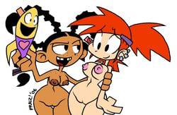 2006 cartoon_network female female_only foster's_home_for_imaginary_friends frankie_foster goo_goo_gaga human multiple_females multiple_girls praiz young