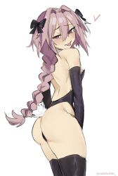 1boy astolfo_(fate) cute fate_(series) femboy male_only nabibutter trap twink