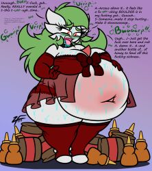 bbw big_breasts breasts cleavage fan777zelda gardevoir huge_breasts overweight pokémon_(species) pokemon pokemon_(species) thick_thighs wide_hips