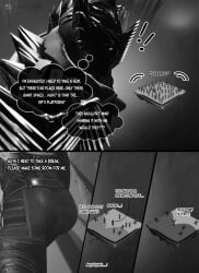 ass ass_focus comic comic_page concert el_skelly_traquina fart fart_cloud fart_fetish farting farting_on_another giant giant_ass male male_only mordekaiser pentakill_iii:_lost_chapter_mordekaiser pentakill_mordekaiser sat_on sitting_down sitting_on_another sitting_on_person sniffing suffocation tight_clothing tired