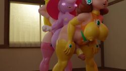 3d 3futas anal animated balls big_ass big_penis bottom_heavy deerbone deerbone_(artist) erect_penis erect_while_penetrated erection erection_while_penetrated futa_on_futa futanari huge_cock hung_bottom love_train mario_(series) nintendo penis princess_daisy princess_peach sex super_mario_bros. tagme threesome vaginal_penetration video vivian_(paper_mario)