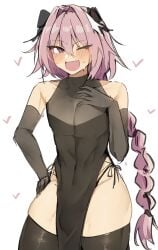 1boy astolfo_(fate) cute fate_(series) femboy nabibutter trap twink