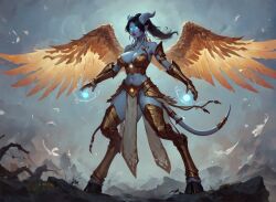 ai_generated athena draenei goddess tagme warcraft