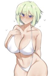 cute genderswap_(mtf) huge_breasts lio_fotia nabibutter promare