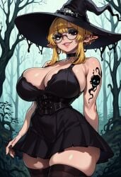 big_breasts curvy tagme witch