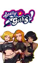 3girls alex_(totally_spies) big_ass big_breasts breasts bust busty chest clover_(totally_spies) curvaceous curvy curvy_figure digital_media_(artwork) female goth goth_girl hips hourglass_figure huge_ass huge_breasts large_ass large_breasts legs light-skinned_female light_skin mature mature_female redpostit sam_(totally_spies) slim_waist thick thick_hips thick_legs thick_thighs thighs totally_spies voluptuous waist wide_hips