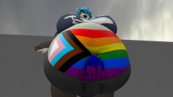 bbw big_breasts breasts female furry huge_breasts kingofthekabuto overweight queenofthekabuto tagme thick_thighs wide_hips