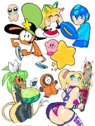 big_breasts blaster_master blue_eyes breasts hyper_breasts ilikestuffdoyou isaac_(the_binding_of_isaac) juliet_starling kanna_(blaster_master) kenny_mccormick kirby kirby_(series) lollipop_chainsaw mega_man mega_man_(character) roll south_park tagme the_binding_of_isaac theguywhodrawsalot wander_(wander_over_yonder) wander_over_yonder
