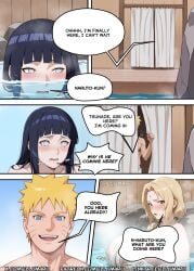 1boy 1girls 2025 abs ai_assisted ai_generated big_breasts breasts cleavage comic curvaceous curvy curvy_body curvy_female curvy_figure detailed doujinshi english_text female hi_res hot_spring huge_breasts hyuuga_hinata illumaru large_breasts male manga naruto naruto_(series) naruto_shippuden nude stable_diffusion text thick_thighs towel tsunade uzumaki_naruto voluptuous voluptuous_female water webcomic wet_body wide_hips