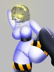 1girls big_breasts breasts female female_only murder_drones naked naked_female notyourf0x nyf0x robot robot_girl tagme thick_thighs thighs v_(murder_drones)