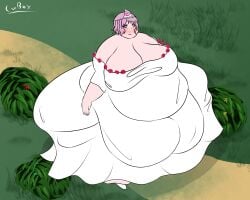 1_girl 1girls adorable adorable_face adorable_girl arms ass ass_bigger_than_head bbw belly belly_button belly_overhang big_arms big_ass big_belly big_belly_button big_breasts big_butt big_navel breasts breasts_bigger_than_head bride bride_gown butt_bigger_than_head cheeks chubby_cheeks clothed clothed_female clothes clothing cuboxarts cute_girl digital_drawing_(artwork) digital_media_(artwork) double_belly double_chin dress dumptruck_ass dumptruck_butt fat fat_arms fat_ass fat_belly fat_breasts fat_butt fat_cheeks fat_face fat_female fat_hips fat_legs fat_thighs female female_focus giant_breasts gigantic_breasts gorgeous gown hand_on_own_waist hand_on_waist huge_arms huge_ass huge_belly huge_belly_button huge_breasts huge_butt huge_navel large_ass large_belly large_breasts large_butt light light-skinned light-skinned_female light_body light_skin looking_at_viewer looking_up looking_up_at_viewer messy messy_hair morbidly_obese morbidly_obese_female navel no_text obese obese_female overweight overweight_female pink_eyes pink_hair plump plump_boobs plump_breasts plump_butt plump_female plump_thighs sagging_belly sagging_breasts saggy saggy_boobs saggy_breasts saigyouji_yuyuko short_hair side_view signature ssbbw thick thick_ass thick_body thick_boobies thick_booty thick_breasts thick_butt thick_female thick_hips thick_legs thick_thighs thunder_thighs touhou white_clothes white_clothing white_dress white_gown wide_ass wide_breasts wide_butt wide_hipped_female wide_hips wide_legs wide_thighs yuyuko_saigyouji