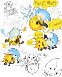 1boy1girl battle_for_bfdi battle_for_dream_island bfdi blush firey_(bfdi) lemonbastards object_show object_shows teardrop_(bfdi) tentacle_dick vaginal_penetration vaginal_sex