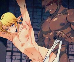 anal anal_sex ganondorf ganondorf_(ocarina_of_time) gay light-skinned_male light_skin link link_(ocarina_of_time) male male/male male_only ocarina_of_time rani_grb ripped_clothing size_difference the_legend_of_zelda the_legend_of_zelda:_ocarina_of_time twink twink_and_daddy yaoi