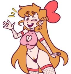 bow brooke_(brookes_dreamery) brookes_dreamery hairbow long_hair orange_hair steca thelazyart youtube youtuber